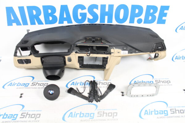 Airbag set - Dashboard M beige speaker BMW 3 serie F30 F31 F34 (2011-2019)