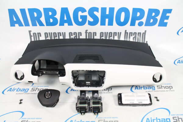 Airbag kit - Cruscotto nero/bianco Skoda Citigo (2012-....)
