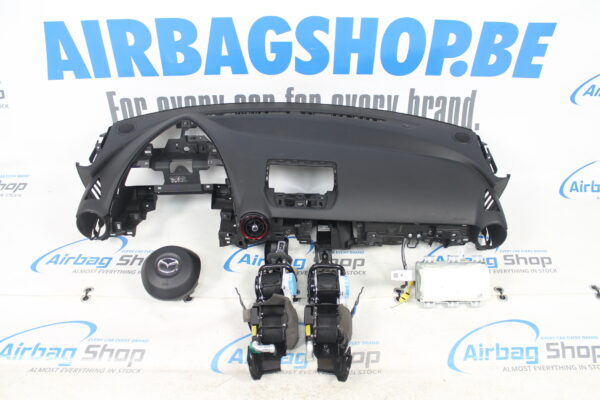Airbag kit - Tableau de bord Mazda 2 (2014-....) 
