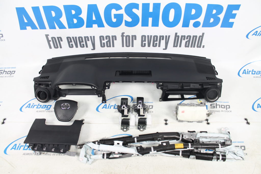 Airbag set Dashboard with roof airbags Toyota Rav4 (2013