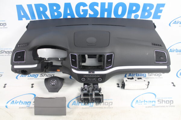 Airbag set - Dashboard Volkswagen zwart Sharan (2010-heden)
