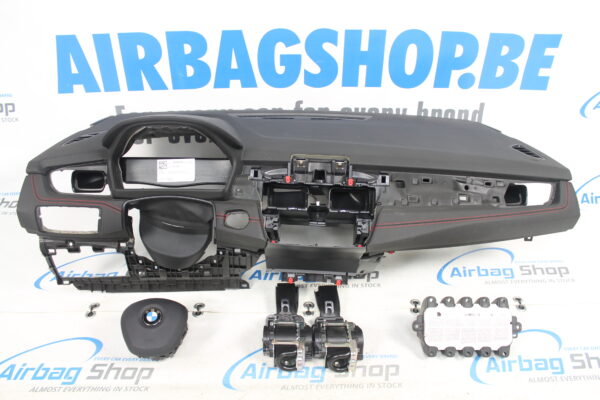 Airbag kit - Cruscotto cucitura rosso BMW 2 serie F45 F46 Active Tourer (2013-....)