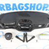 Airbag set - Dashboard met stiksels speaker BMW 1 serie F20 F21 facelift (2011-2019)  - Afbeelding 2