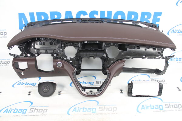 Airbag set - Dashboard brown leather Mercedes V klasse V447 (2014-....) 