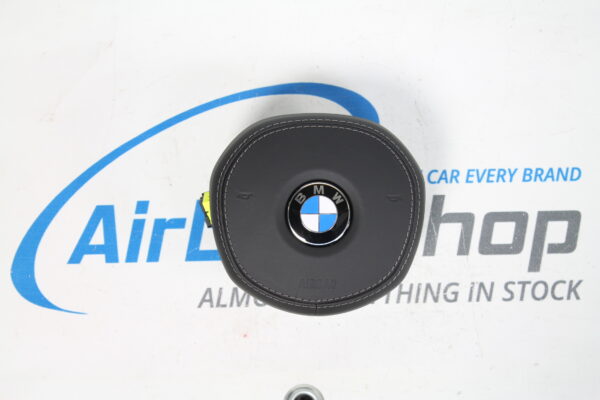 Airbag guida bianca cucitura BMW 5 serie G30 (2017-....) 
