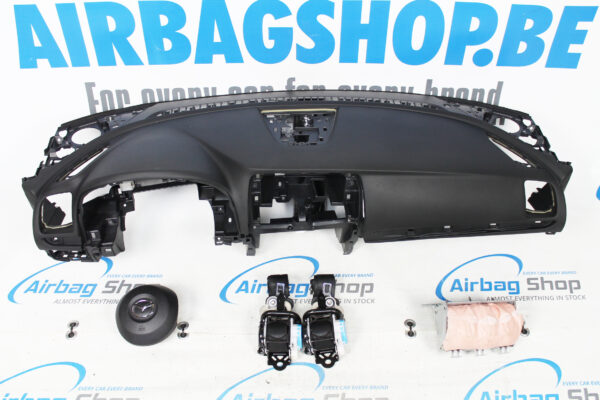 Airbag kit - Tableau de bord noir Mazda 6 (2012-2016)