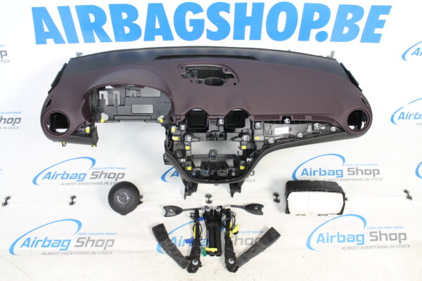 Airbag kit - Tableau de bord violet Opel Adam (2012-....)