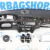 Airbag kit - Cruscotto nero cucitura con HUD M BMW X5 F15 (2013-2018) - immagine 2