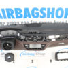 Airbag kit – Cruscotto M pelle marrone/nero cucitura HUD BMW 7 serie G11 G12 (2015-....) - immagine 2