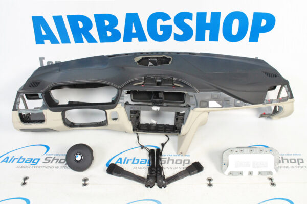 Airbag set - Dashboard M black beige speaker BMW 3 serie F30 F31 F34 (2011-2019)
