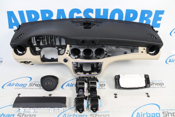 Airbag kit - Cruscotto beige Mercedes CLA Klasse facelift (2015-....)