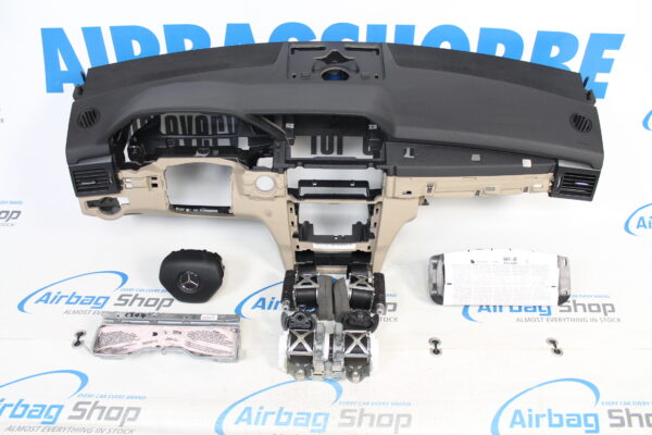 Airbag set - Dashboard beige Mercedes GLK facelift (2013-....)
