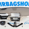 Airbag kit - Tableau de bord beige head up + speaker BMW 5 serie F10 (2009-2017) – Image 2