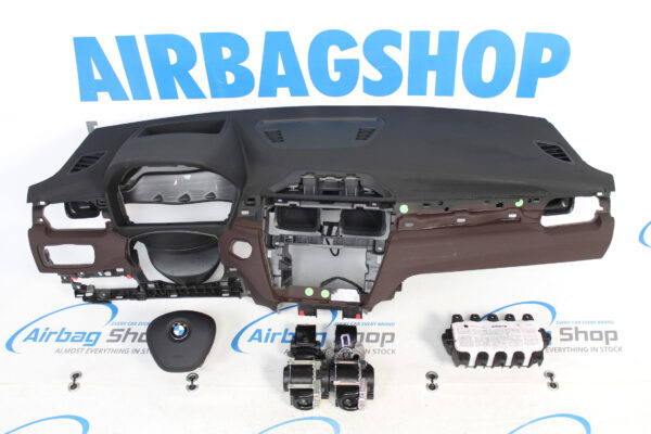 Airbag kit - Cruscotto marrone HUD speaker BMW X1 F48 (2015-....)