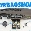 Airbag kit - Tableau de bord HUD 3 branche beige brun Audi A6 C7 (2011-2018) – Image 2