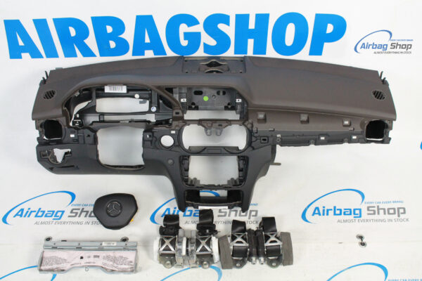 Airbag set - Dashboard brown Mercedes GLK facelift (2013-....)