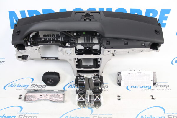 Airbag set - Dashboard grey Mercedes GLK facelift (2013-....)