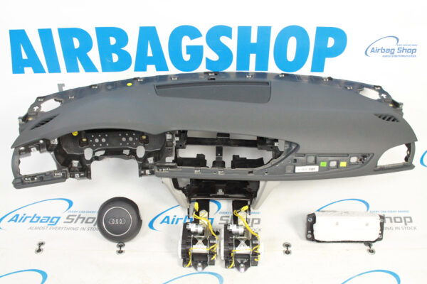 Airbag kit - Tableau de bord 3 branche gris blanc Audi A6 C7 (2011-2018)