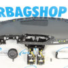 Airbag kit - Cruscotto 3 razze grigio bianco Audi A6 C7 (2011-2018) - immagine 2