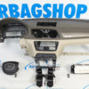 Airbag set - Dashboard 4 spoke green/beige Audi Q3 U8 (2011-2018) - Image 2
