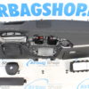 Airbag set - Dashboard leder wit stiksel HUD speaker BMW X4 G02 (2018-heden) - Afbeelding 2