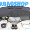 Airbag set - Dashboard leather black/beige with stitches Renault Captur (2013-2019) - Image 2