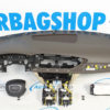 Airbag kit - Tableau de bord 4 branche beige brun Audi A6 C7 (2011-2018) – Image 2