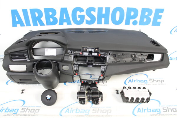 Airbag kit - Cruscotto M nero con head up BMW 2 serie F45 F46 Active tourer (2013-....)
