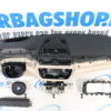 Airbag kit – Cruscotto M beige/nero HUD BMW 5 serie G30 (2017-….) - immagine 2