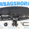 Airbag kit – Cruscotto M nero con cucitura bianco BMW 2 serie F45 F46 Active Tourer (2013-….) - immagine 2
