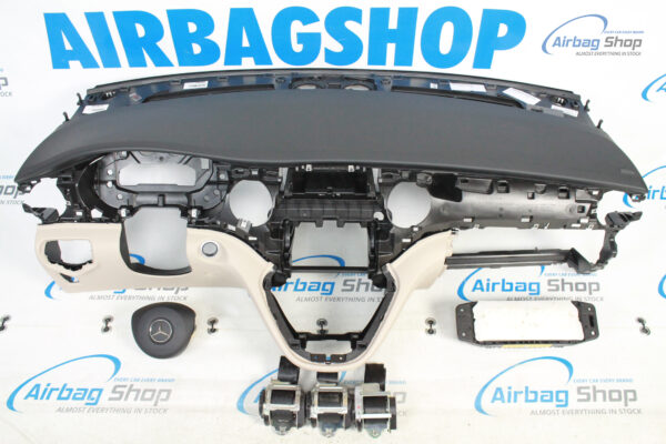 Airbag set - Dashboard black beige Mercedes V klasse V447 (2014-....)