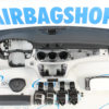 Airbag set - Dashboard zwart wit Mercedes CLA Klasse C117 (2013-2019) - Afbeelding 2