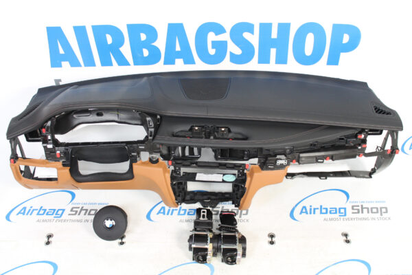Airbag kit - Cruscotto M pelle cognac speaker BMW X5 F15 (2013-2018)
