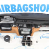Airbag set - Dashboard M leer cognac stiksel speaker BMW X5 F15 (2013-2018) - Afbeelding 2