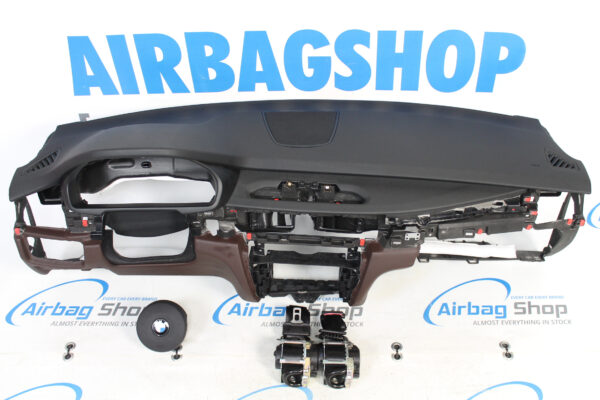 Airbag kit - Cruscotto M nero/marrone BMW X5 F15 (2013-2018)