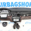 Airbag set - Dashboard leer zwart/bruin HUD speaker BMW X5 F15 (2013-2018) - Afbeelding 2