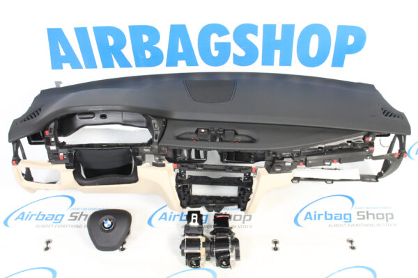 Airbag kit - Cruscotto nero/beige BMW X5 F15 (2013-2018)
