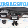 Airbag set - Dashboard M zwart/bruin BMW X5 F15 (2013-2018) - Afbeelding 2