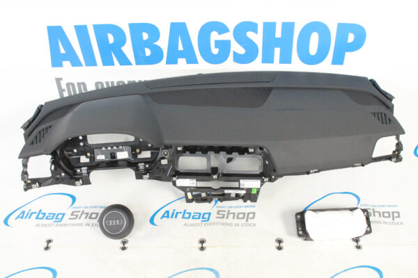 Airbag set - Dashboard 3 spoke black Audi Q5 FY (2017-....)