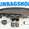 Airbag kit - Cruscotto HUD marrone beige Audi A7 4G (2011-2018) - immagine 2
