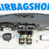 Airbag set - Dashboard 4 spoke grey beige Audi A7 4G (2011-2018) - Image 2