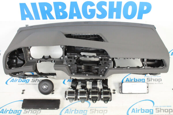 Airbag set - Dashboard GTI grey/beige Volkswagen Touran (2015-....) 