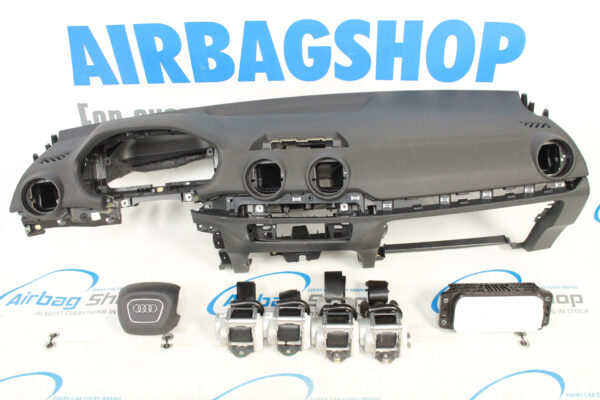 Airbag kit- Tableau de bord HUD 4 branche Audi Q2 (2017-....)
