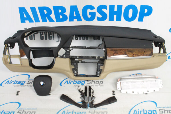 Airbag set - Dashboard beige BMW X5 E70 (2006-2014)