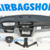 Airbag set - Dashboard M grijs zwart met navi BMW 3 serie E90 E91 E92 E93 (2005-2013) - Afbeelding 2