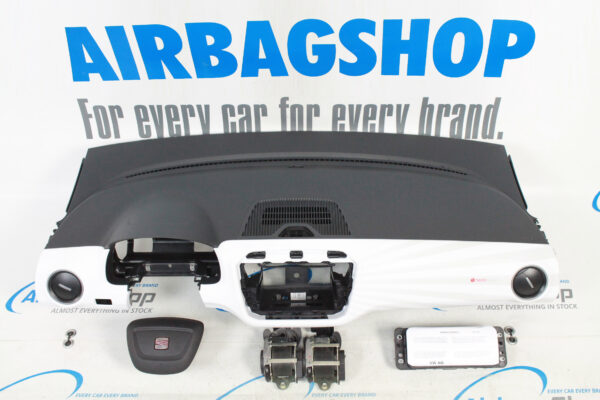 Airbag kit - Tableau de bord blanc beats Seat MII (2011-2016)