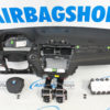 Airbag kit - Cruscotto nero cucitura giallo BMW X2 F39 (2017-....) - immagine 2