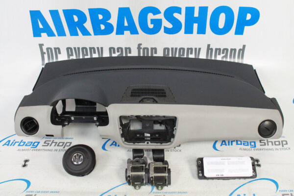 Airbag set - Dashboard zwart/grijs Volkswagen Up (2012-2016)