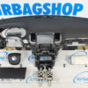 Airbag set - Dashboard zwart leer stiksel Jeep Grand Cherokee WK2 (2011-heden) - Afbeelding 2