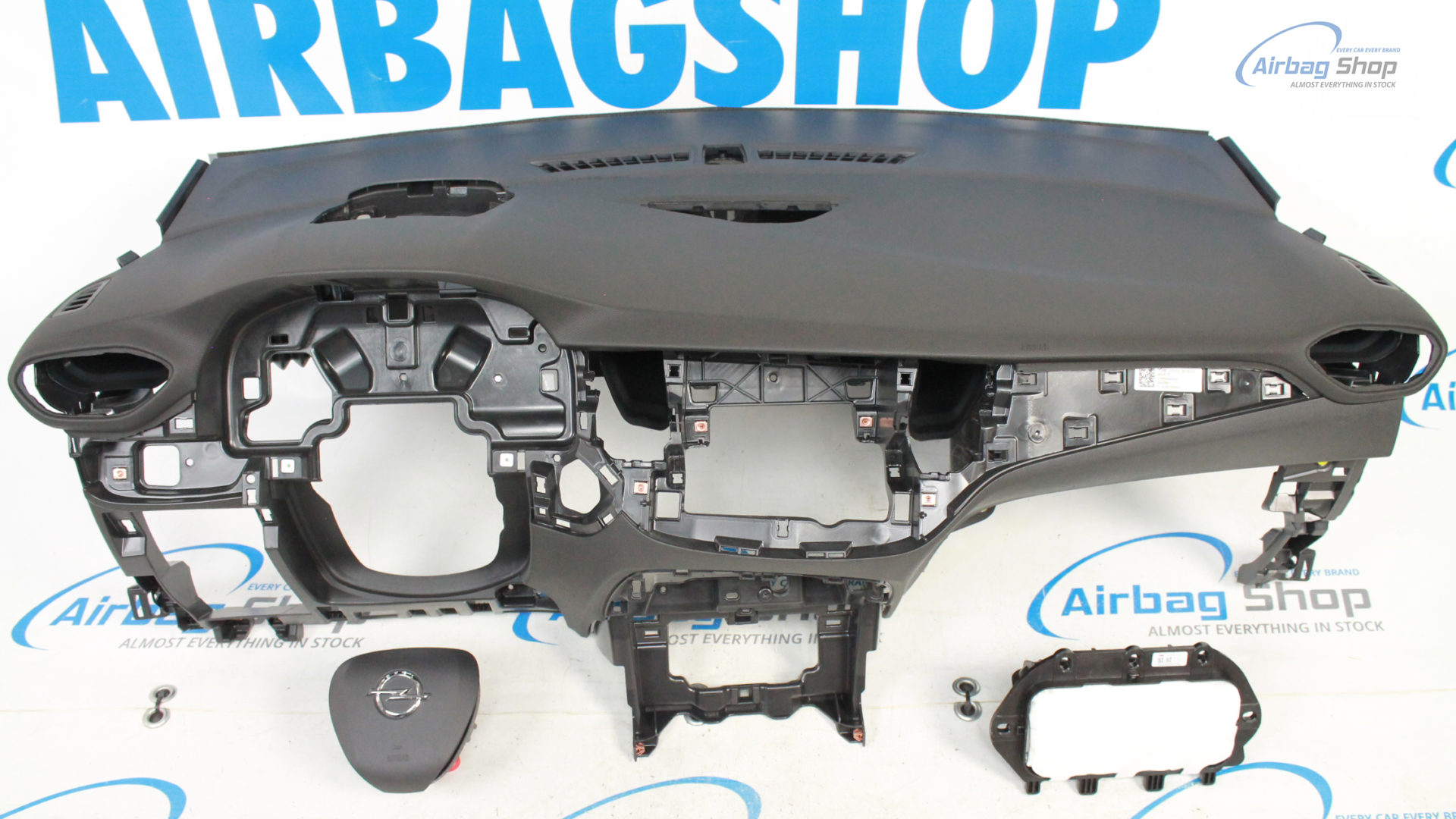 Airbag set - Dashboard black HUD Opel Crossland X (2017-....) | Airbag Shop